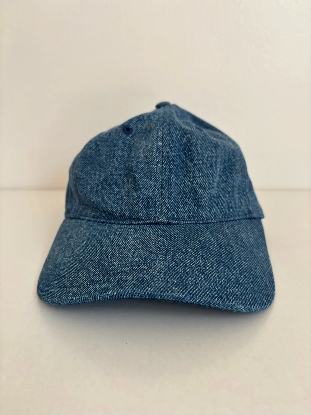 Aritzia Wilfred Vesper Denim Baseball Hat Cap